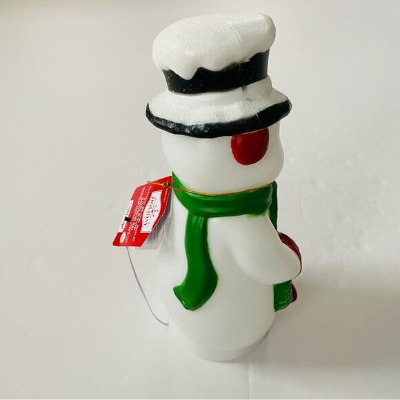 Snowman House Mini Table Top Blow Mold Battery Powered NWT - Picture 3 of 6